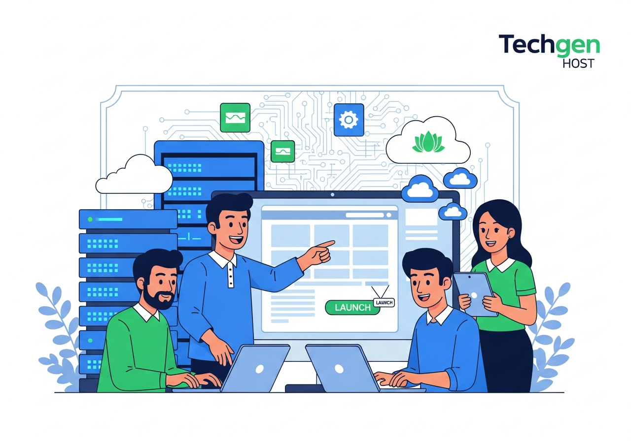 Affordable Web Hosting in India: Why Startups and Small Businesses Should Choose TechgenHost in 2025–26